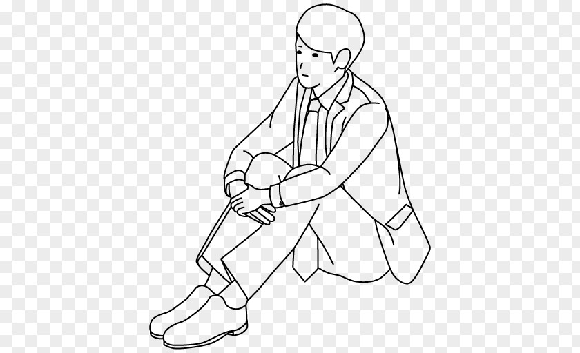 体育座り Person Drawing Clip Art PNG