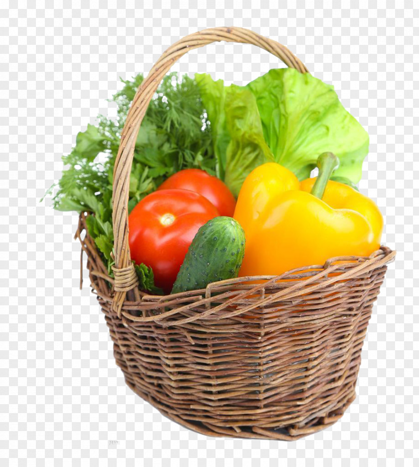 Vegetable Basket Tomato Auglis Carrot Capsicum Annuum PNG