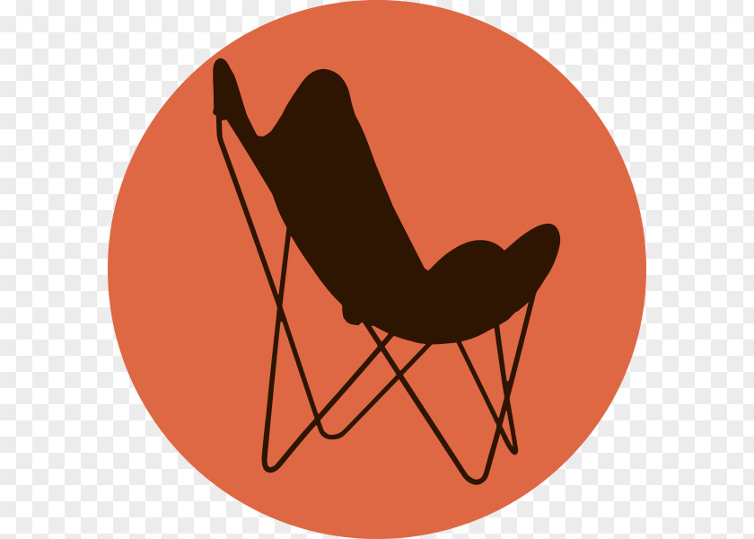 Chair Panton Butterfly Fauteuil Furniture PNG