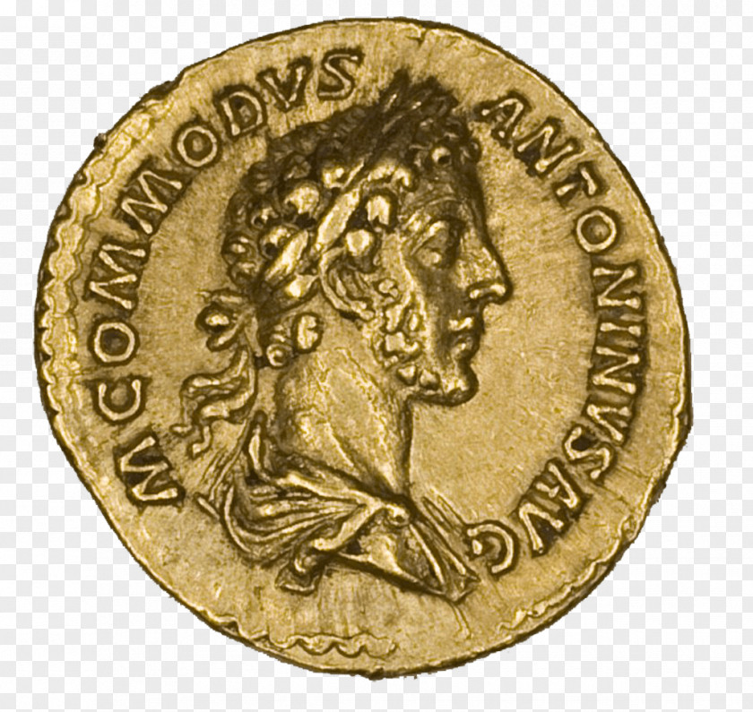 Coin Gallic Empire Aureus Roman Museum Currency PNG