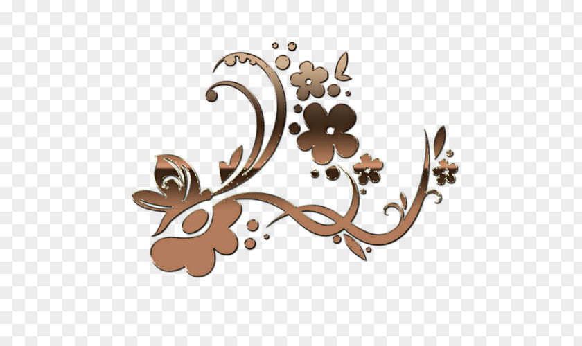 Flower Stencil Clip Art PNG