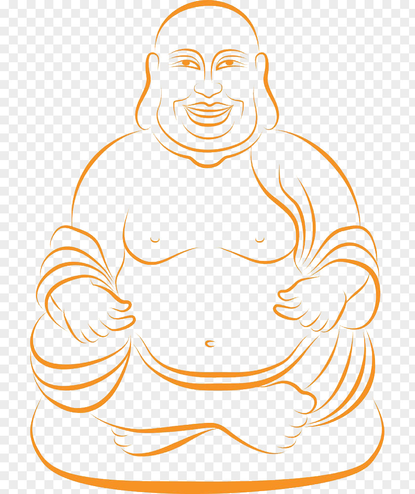 Hand-painted Buddha Lines Buddhism Drawing Photography Illustration PNG