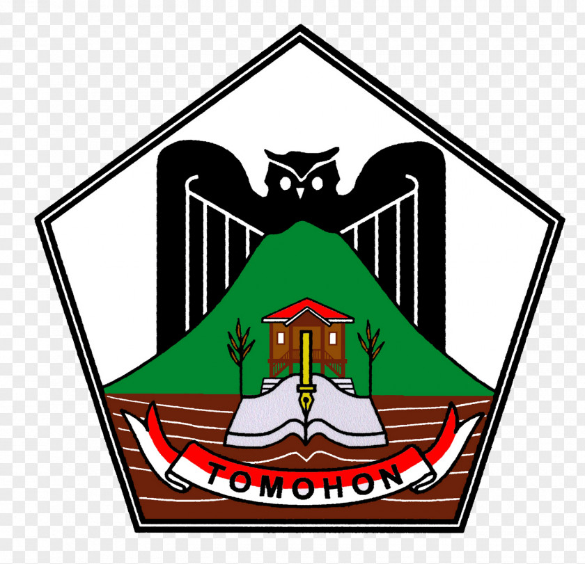Tomohon Logo Pentagon PNG