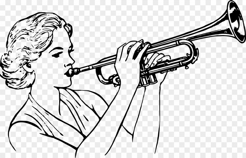 Trumpet Trumpeter Musician Bugle Clip Art PNG