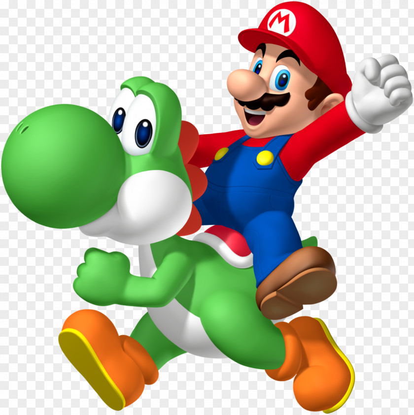 Yoshi Mario & Bros. New Super Bros Luigi PNG