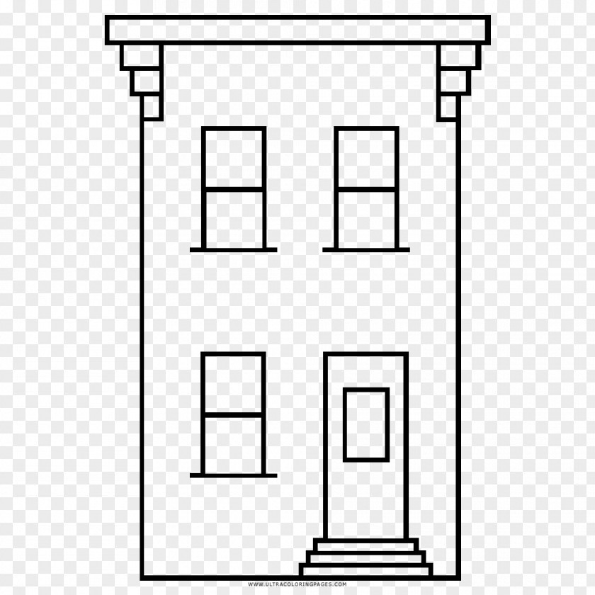 Apartment Drawing Coloring Book Building PNG