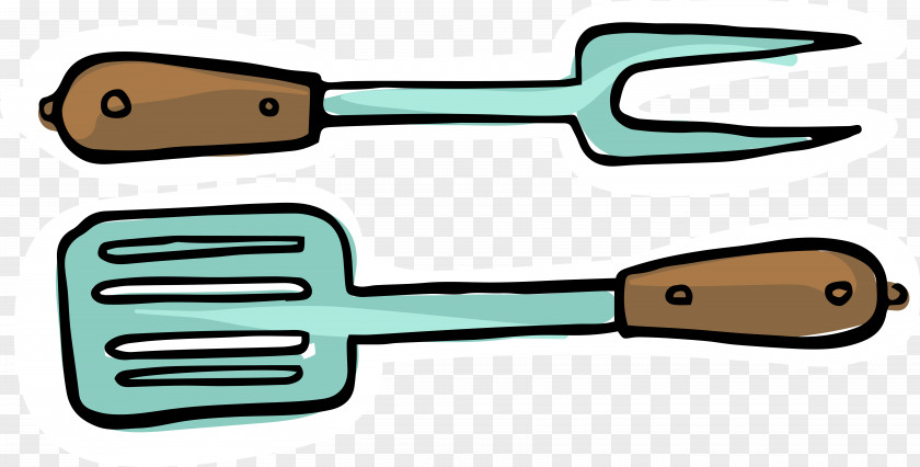 Cartoon Hand Fork Drawing Tableware PNG