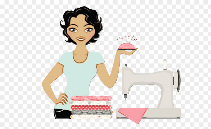 Office Equipment Dressmaker Sewing Machine Home Appliance PNG