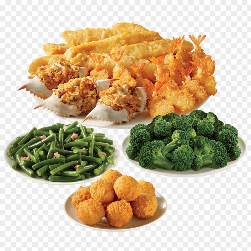 Seafood Feast Chicken Nugget Food Pakora Restaurant American Cuisine PNG