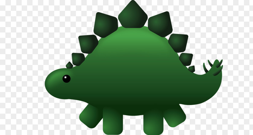 Antumn Leaves Gradient Color Stegosaurus Reptile Dinosaur Clip Art Emoji PNG