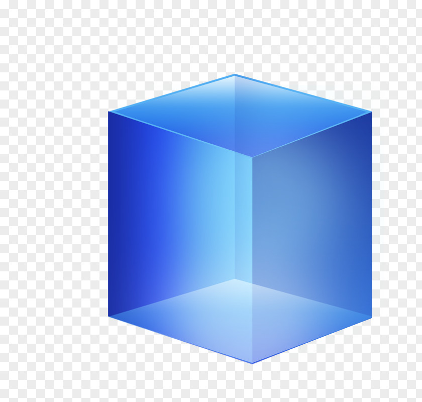 Cube Geometry Square PNG