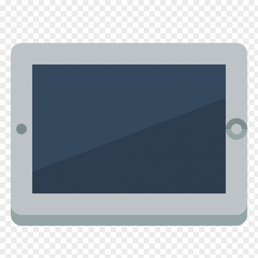 Device Tablet Square Angle Multimedia Line PNG