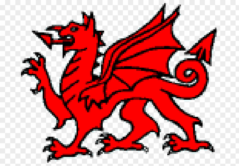 Dragon Red Welsh Wales Clip Art PNG