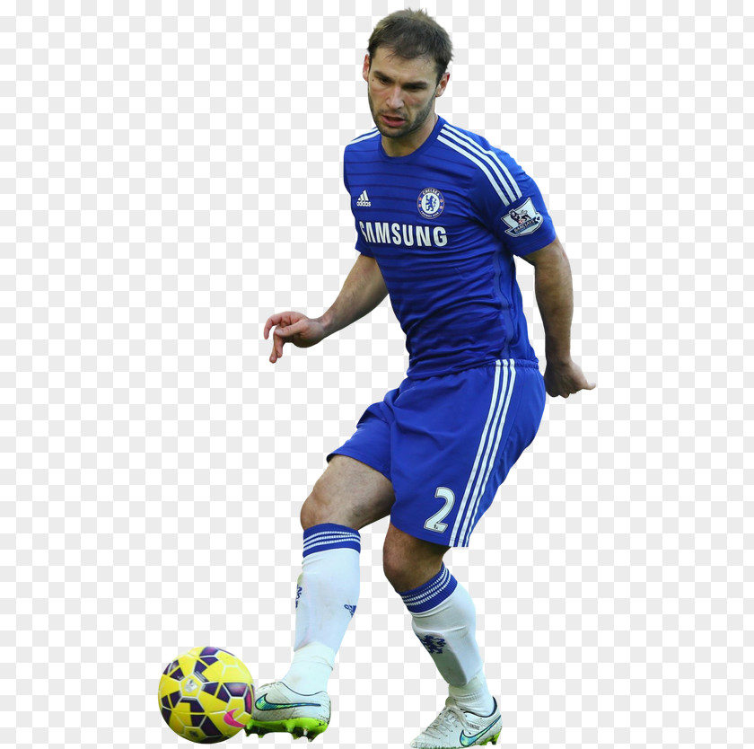 Football Branislav Ivanović Chelsea F.C. Rendering PNG