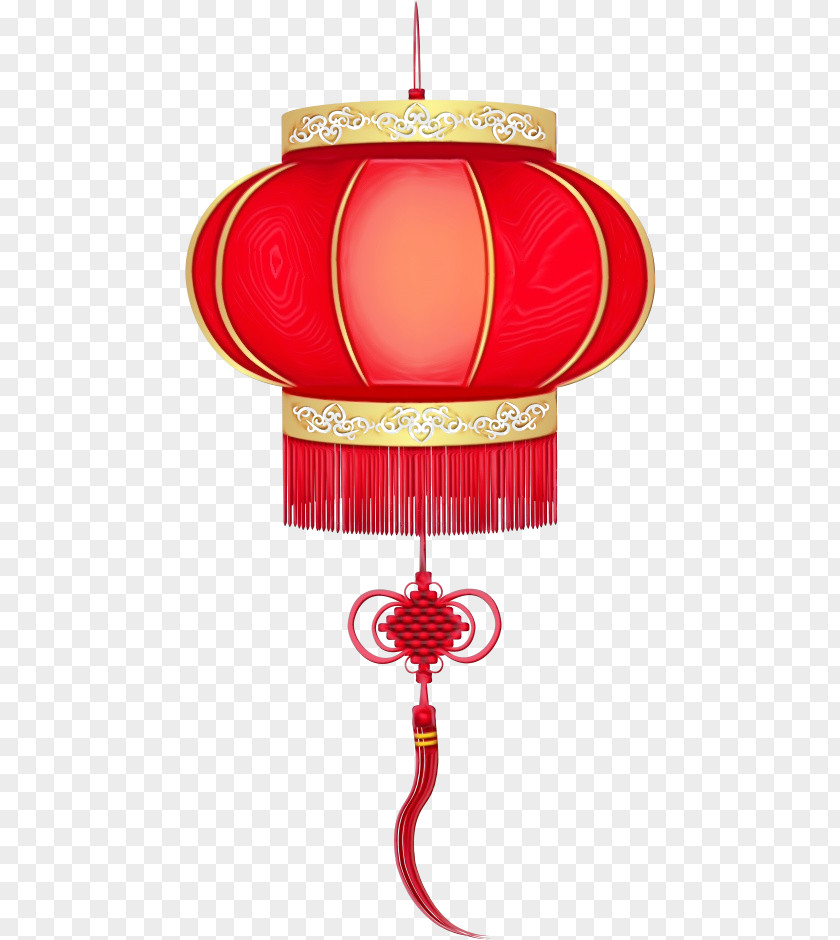Lighting Accessory Chinese New Year Red Background PNG
