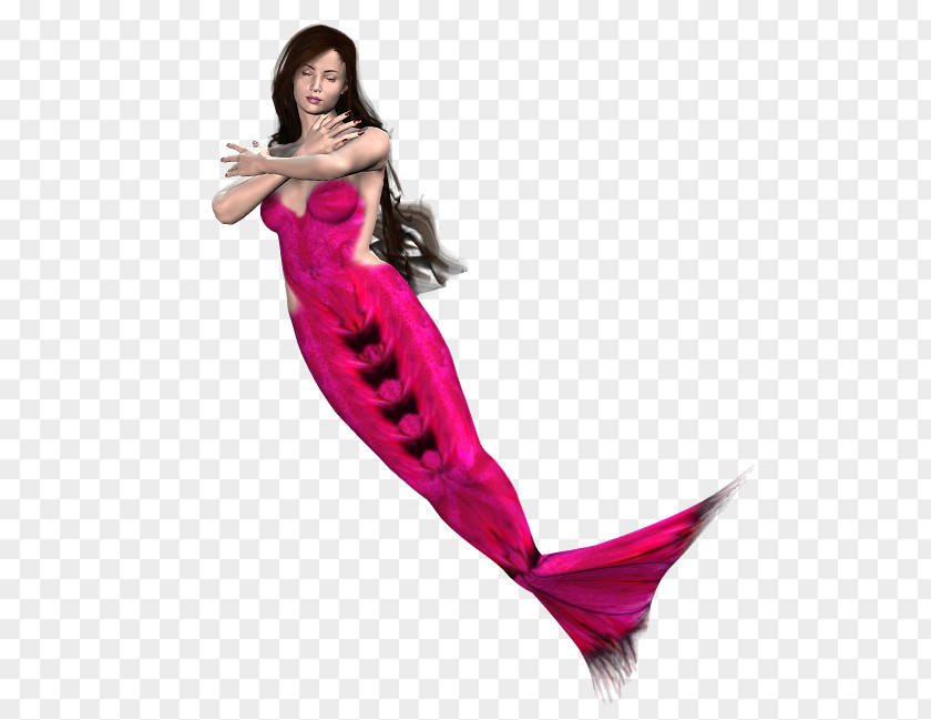 Mermaid Pink M Fashion RTV PNG