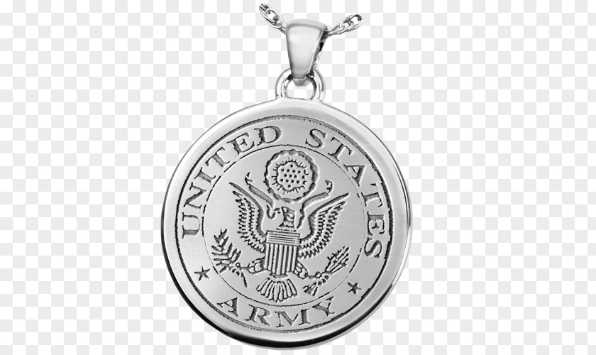Silver Locket United States Army Charms & Pendants Military PNG