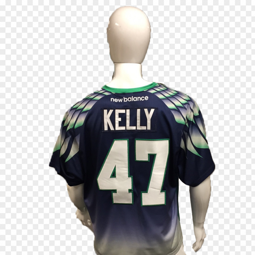 T-shirt Jersey Chesapeake Bayhawks Sleeve Uniform PNG