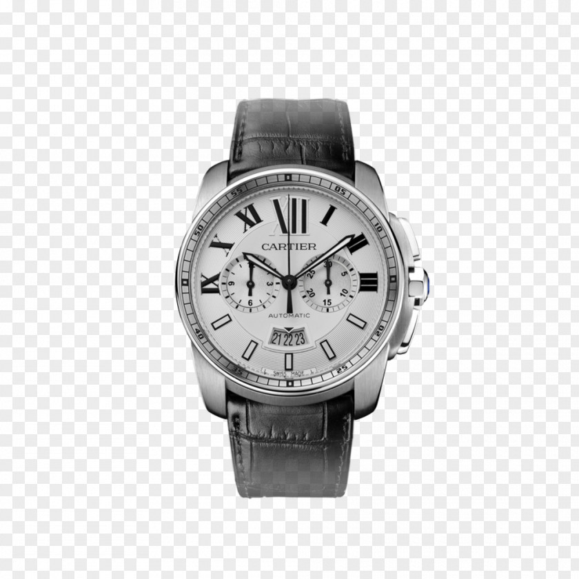 Watches Fifth Avenue Cartier Chronograph Watch Movement PNG