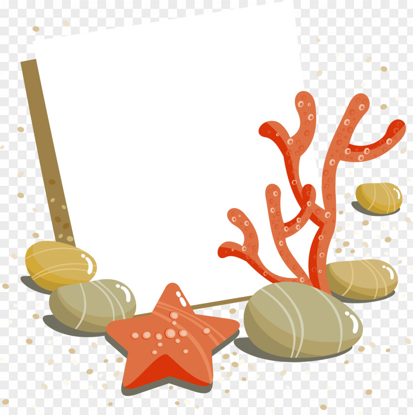 Great Beach Starfish Logo Download PNG