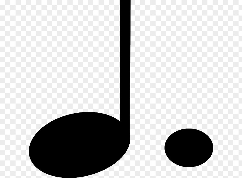 Musical Note Quarter Dotted Eighth Clip Art PNG