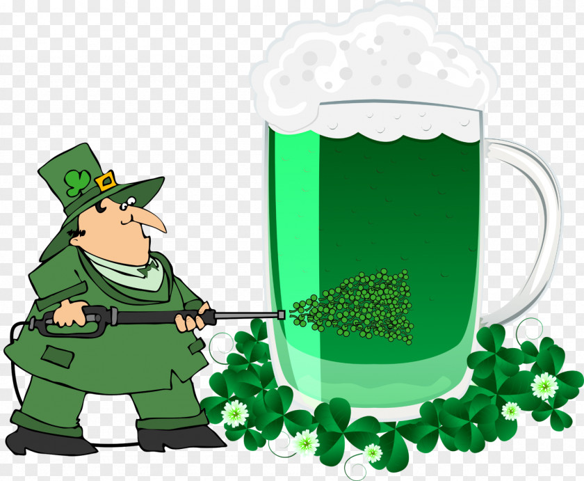 St Stephen Day Green Stool Mug Leprechaun Character PNG