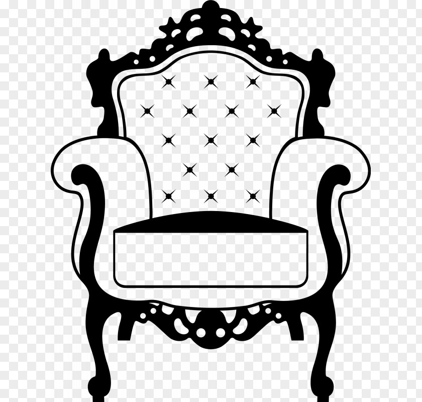 Chair Fauteuil Furniture Silhouette PNG
