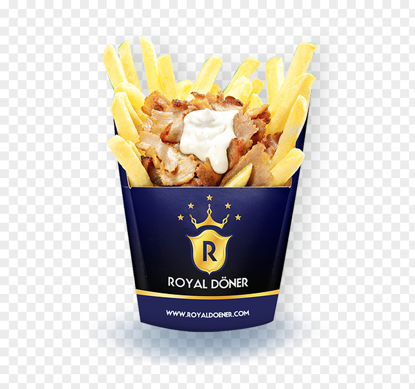 Chicken French Fries Doner Kebab Fast Food Take-out PNG