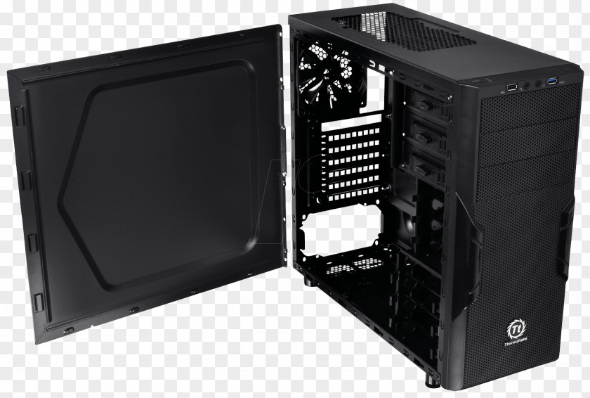 Computer Cases Housings & Power Supply Unit ATX Thermaltake Gaming PNG