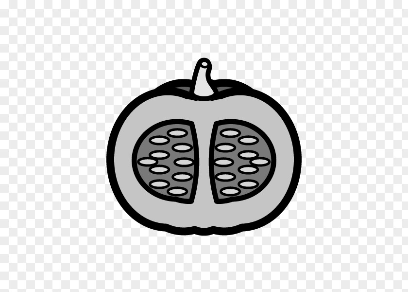 Pumpkin Black And White Monochrome Painting Clip Art PNG