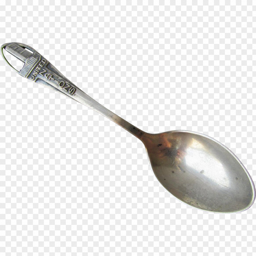 Spoon Souvenir Sterling Silver Hallmark PNG