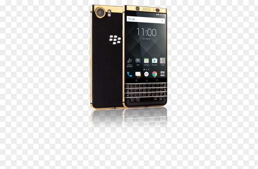 Blackberry Mobile World Congress BlackBerry LTE Smartphone Gold PNG