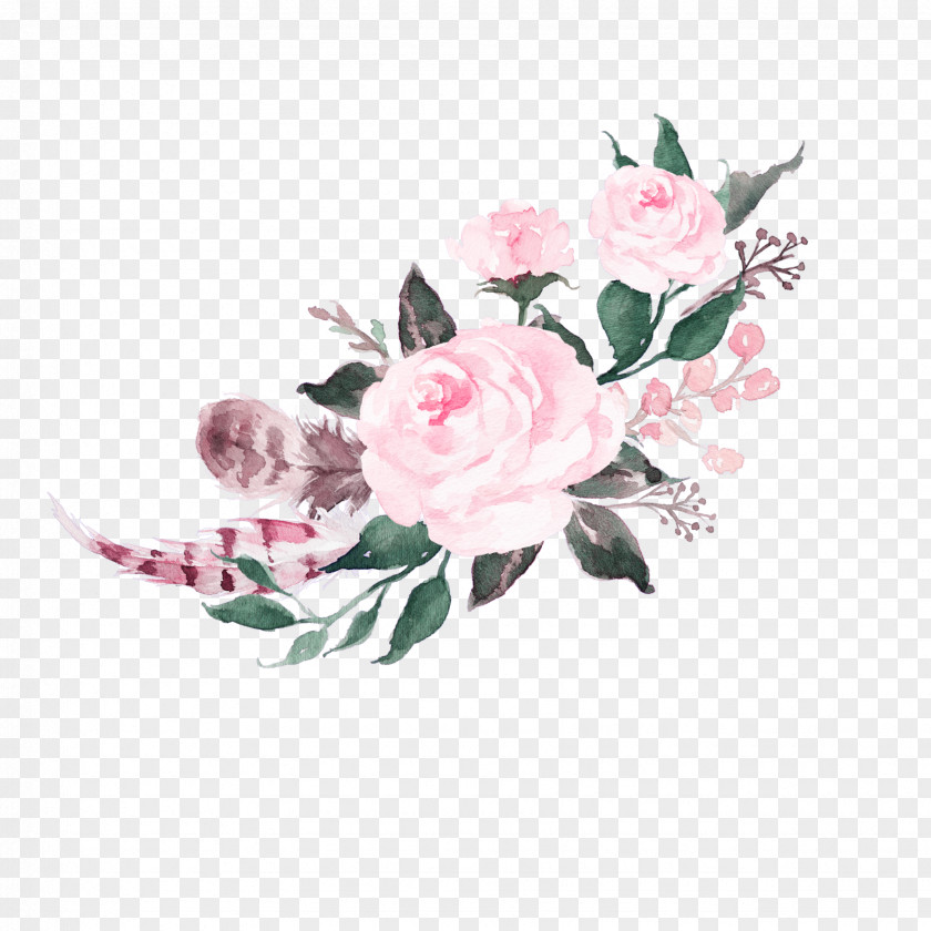 Flower Watercolor: Flowers Watercolor Painting Clip Art PNG