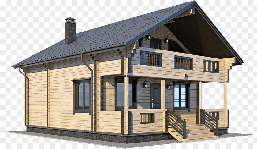 House Log Cabin Building Property PNG