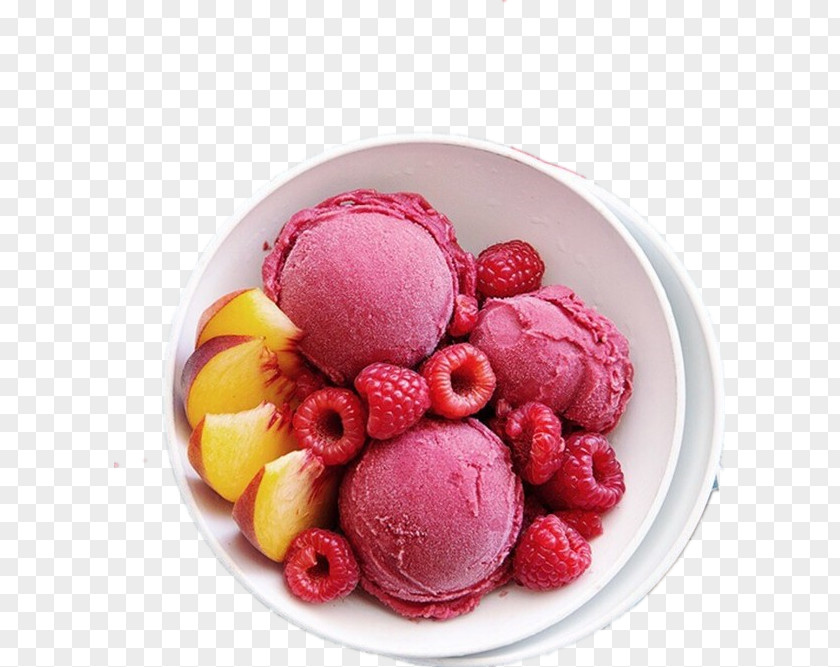 Ice Cream Sorbet Raspberry Ripple Pop PNG
