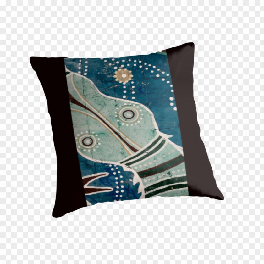 Pillow Throw Pillows Cushion Turquoise PNG