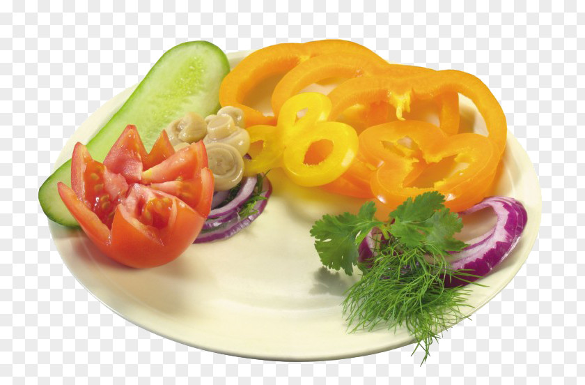 Fruit And Vegetable Platter Salad Bell Pepper Auglis Tomato PNG