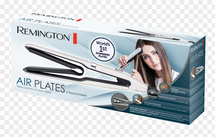 Hair Iron Remington Products Care Straightening T|Studio Pearl Ceramic Professional Styling Wand PNG