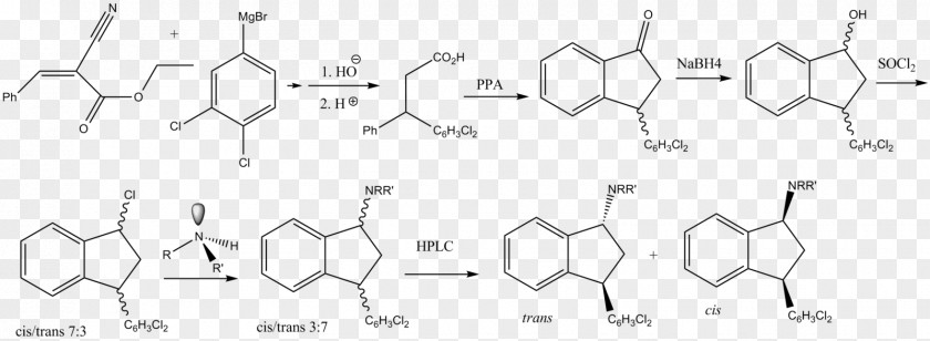 Indatraline Demethylation Bromfenac Pharmaceutical Drug Ibuprofen PNG