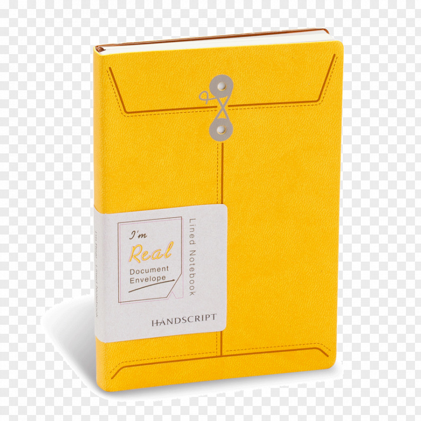 Notebook Paper Brand Yellow PNG