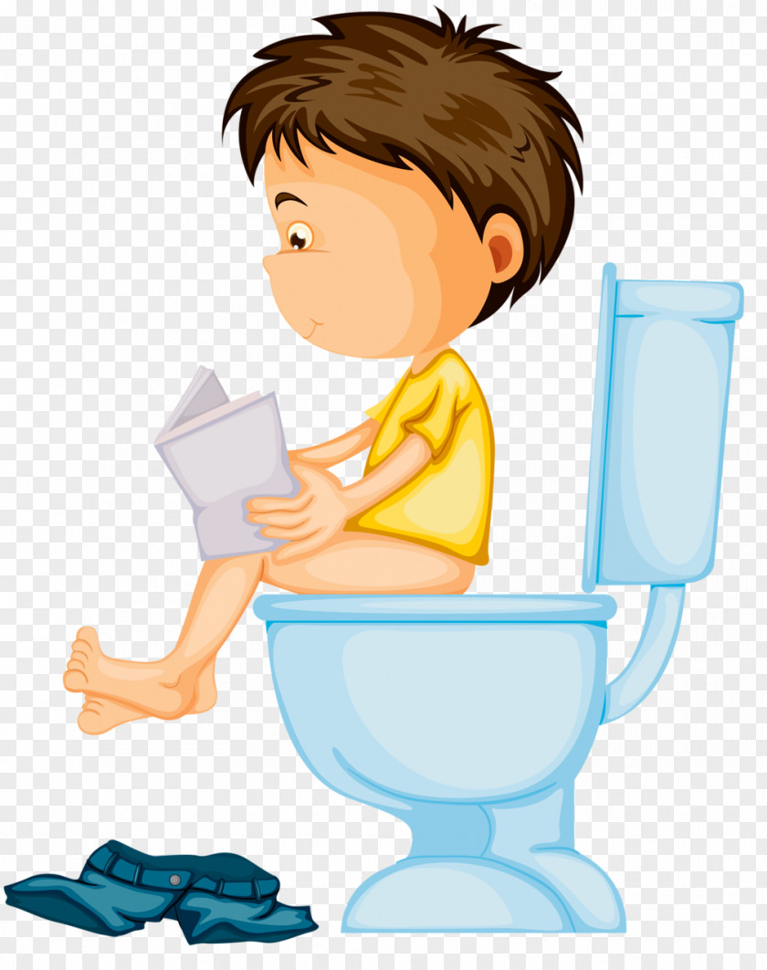 Sitting Toilet Training Child Clip Art PNG