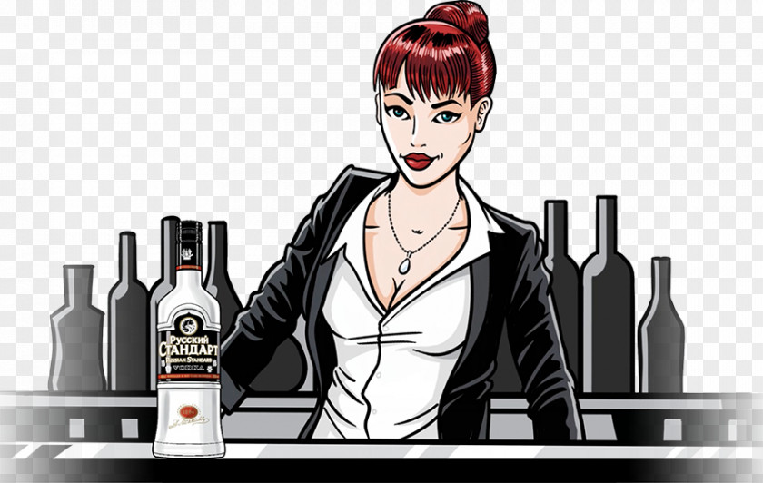 Vodka Russian Standard Video PNG