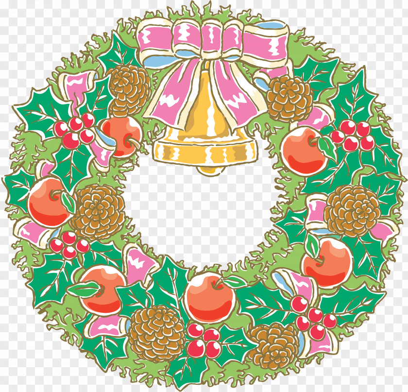 Creative Christmas Sign Ornament Clip Art PNG