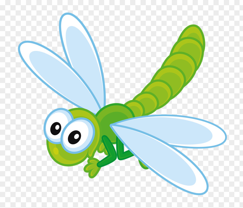 Cute Little Dragonfly Insect Bee Clip Art PNG