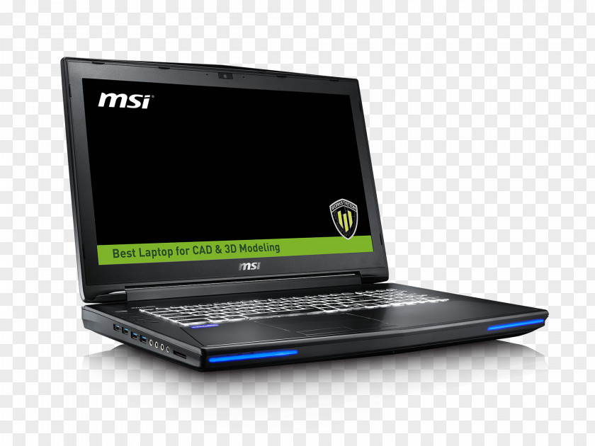 Laptop MSI WT72 6QN-218US 17.3 Workstation Intel Core I7 PNG