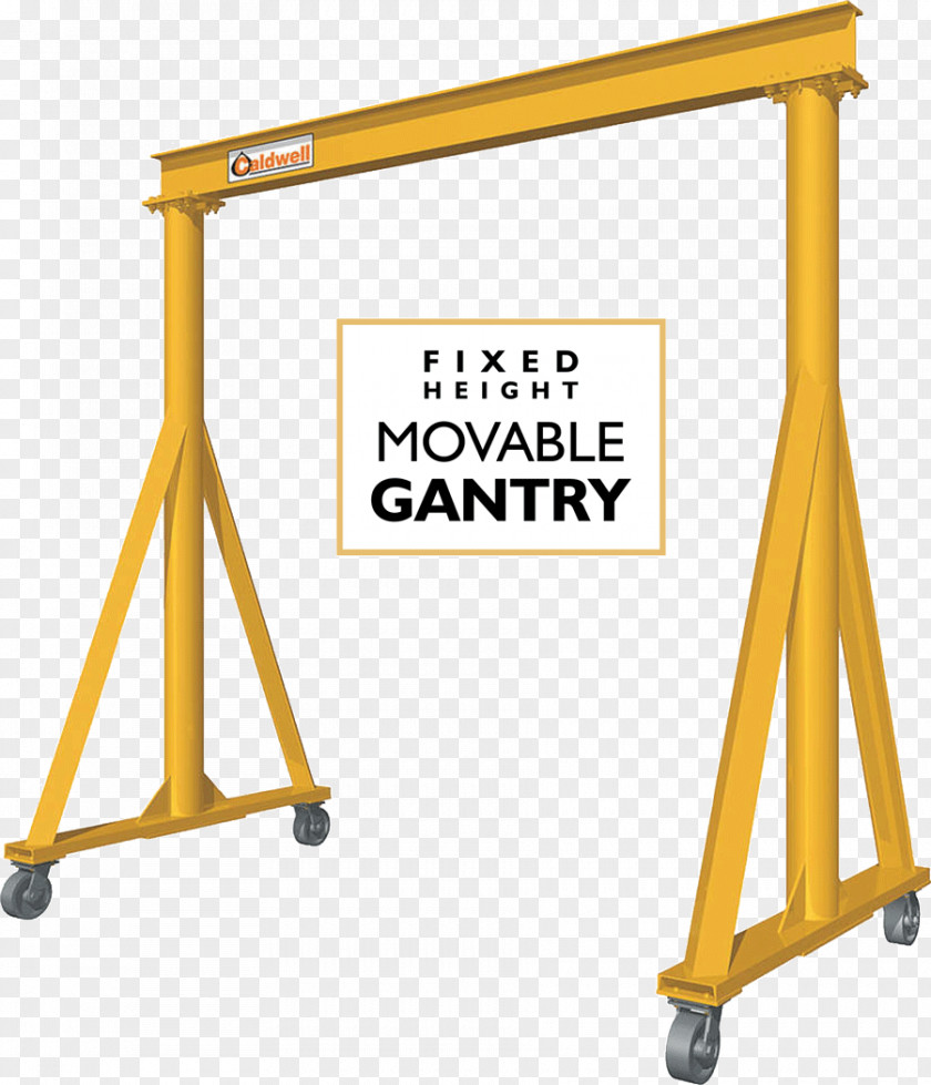 Mechanical Crane Gantry Jib Steel Hoist PNG