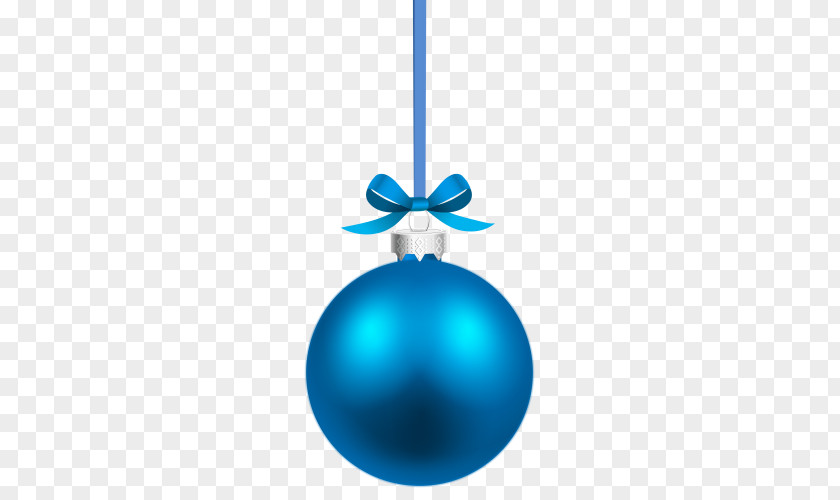 Blue Christmas Ball Creative Clip Art PNG