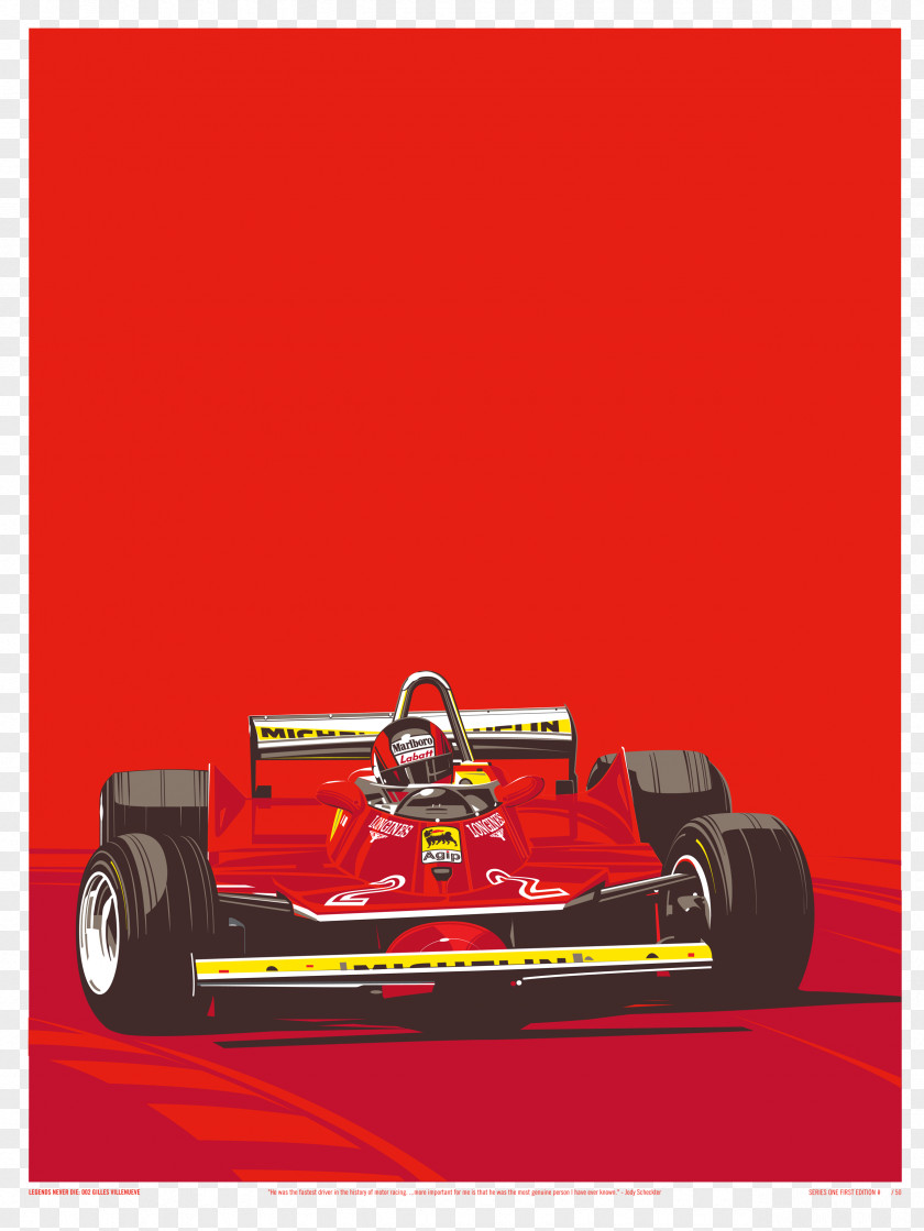 Formula 1 One Car Scuderia Ferrari 1982 Belgian Grand Prix PNG