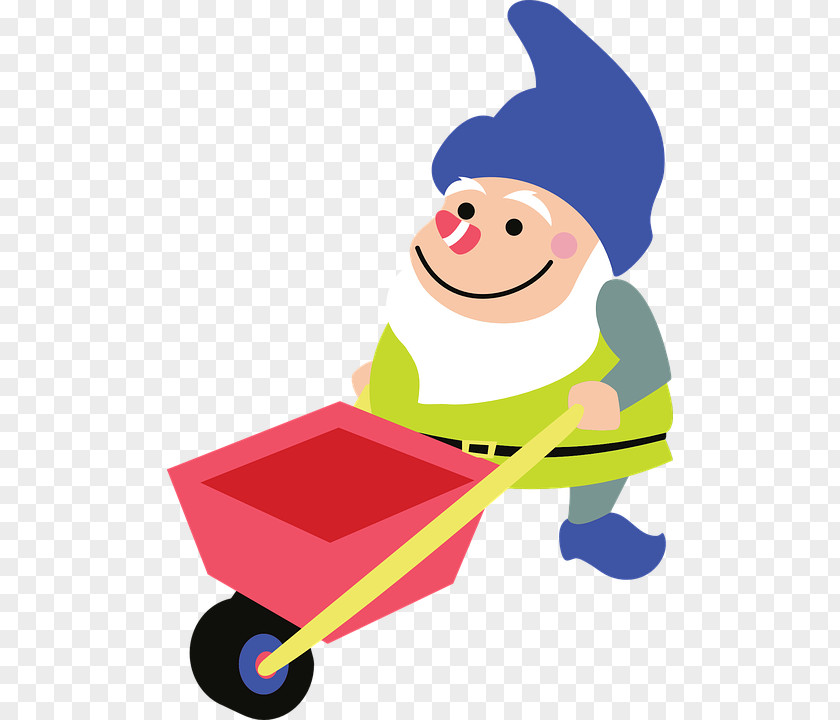 Gnome Garden Clip Art PNG