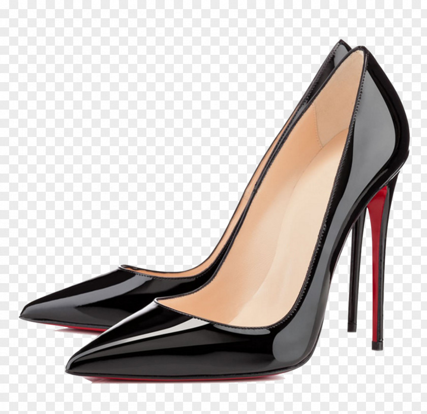 Louboutin Slipper Stiletto Heel Court Shoe High-heeled Footwear PNG